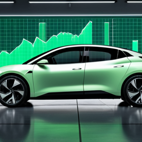 Home 15 **Prompt:** A thoughtful person stands in a contemporary, minimalistic Swedish setting, contemplating a sleek, modern electric car. Surrounding them are dynamic, abstract holographic projections symbolizing the evolving EV market: graphs showing fluctuating prices and interest rates, intricate circuit patterns representing rapid technological advancements (batteries, range, charging speeds), and faded digital icons alluding to past economic incentives like a "green bonus." The atmosphere is one of weighing options and future possibilities, blending technological progress with economic realities. Photorealistic, clean lines, intelligent lighting, high detail.